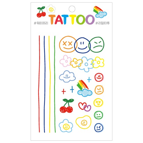 TS004 Petit Tattoo (Happy Smile)