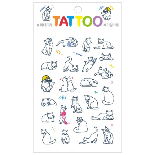 TS013 Petit Tattoo (Cat)