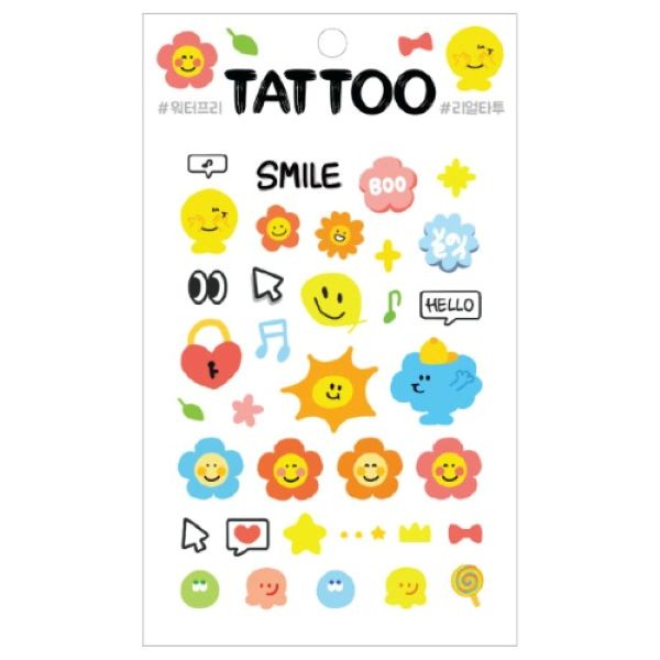 TS038 Petit Tattoo (Smile retro)