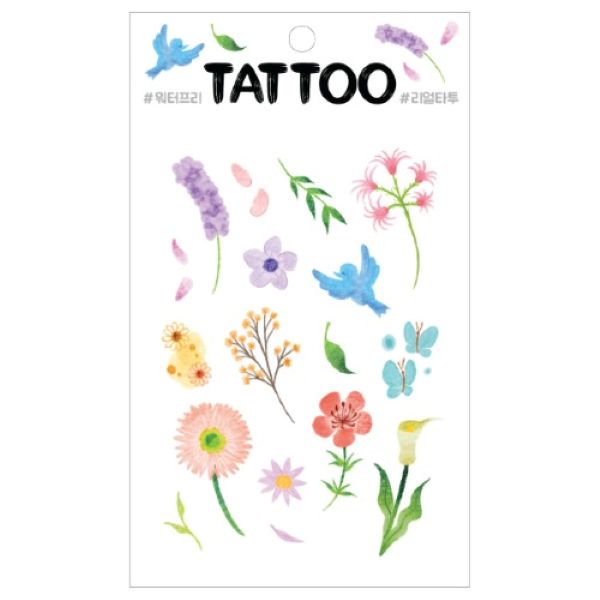 TS044 Petit Tattoo (Paint flower)