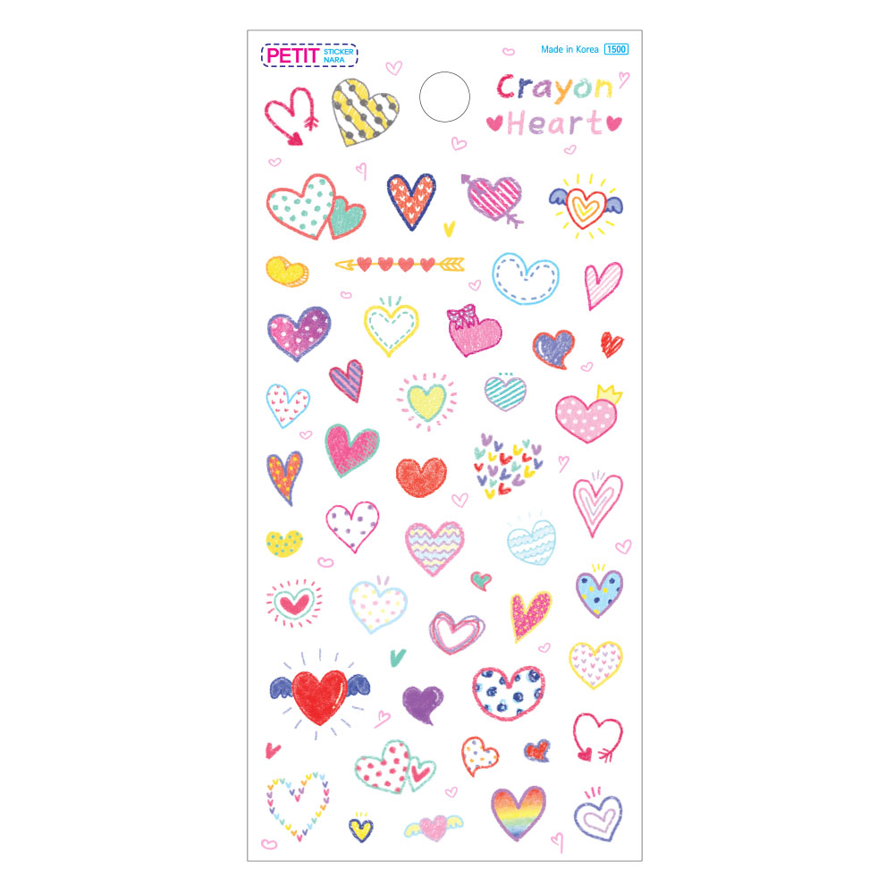 da5699 Crayon Heart  