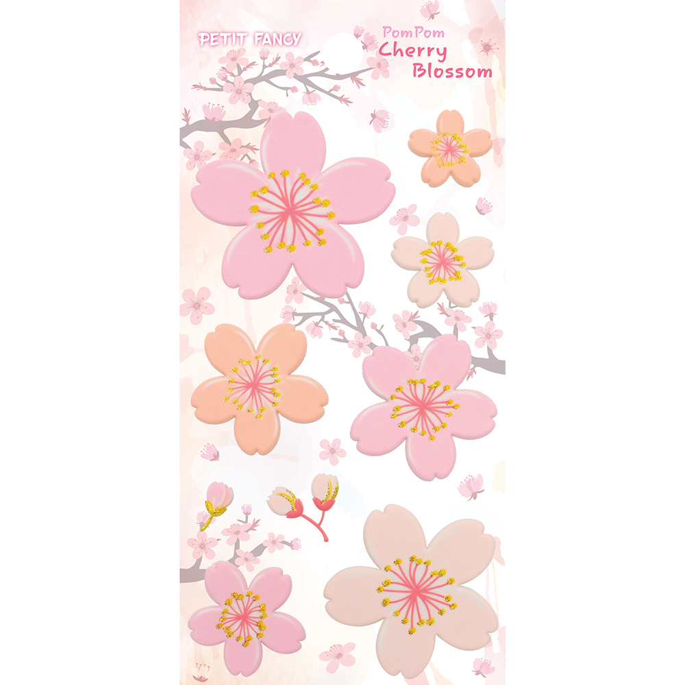 DA5653 PomPom Cherry Blossom