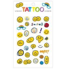 TS001 Petit Tattoo (Smile face)