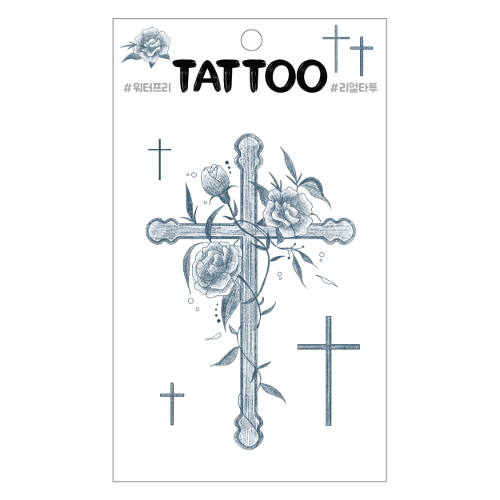 TS027 Petit Tattoo (Cross)