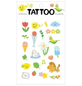 TS048 Petit Tattoo (Colorful Deco)