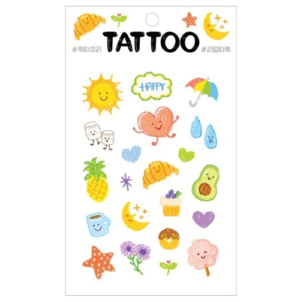 TS049 Petit Tattoo (Cutie Colorful)