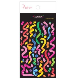 PD825 Hologram confetti black