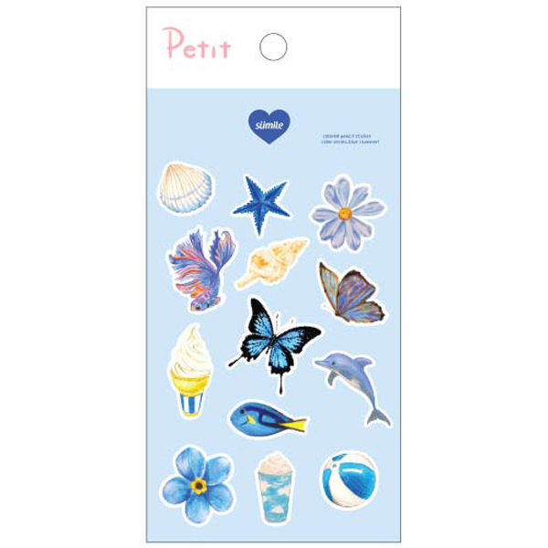 PD830 Color sticker blue